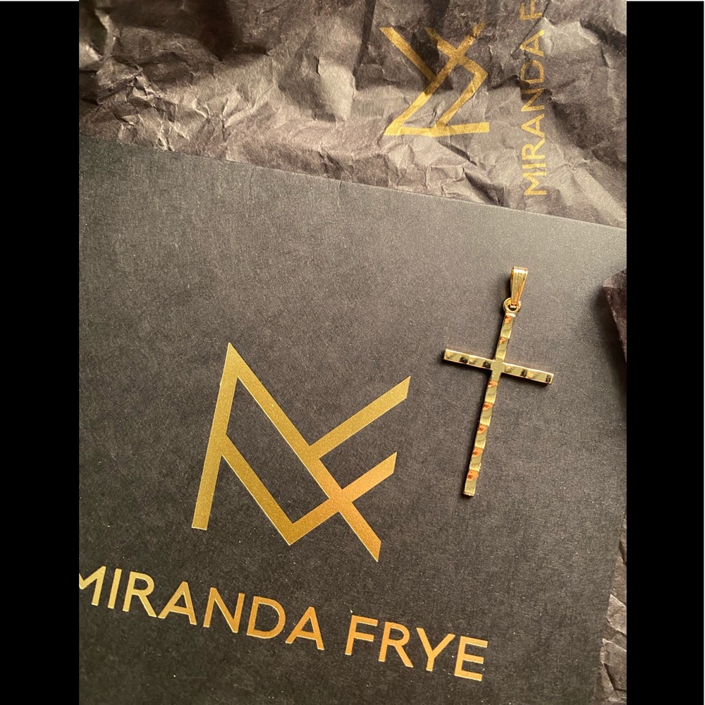Miranda Frye Freedom Gold Charm